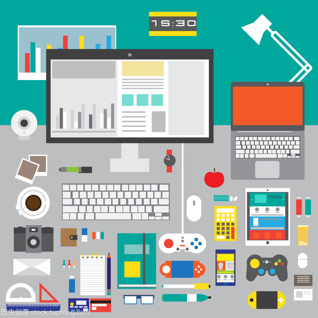 平面設(shè)計(jì)中矢量圖概念圖標(biāo)的設(shè)置、技術(shù)開發(fā)與管理要素及技術(shù)服務(wù)